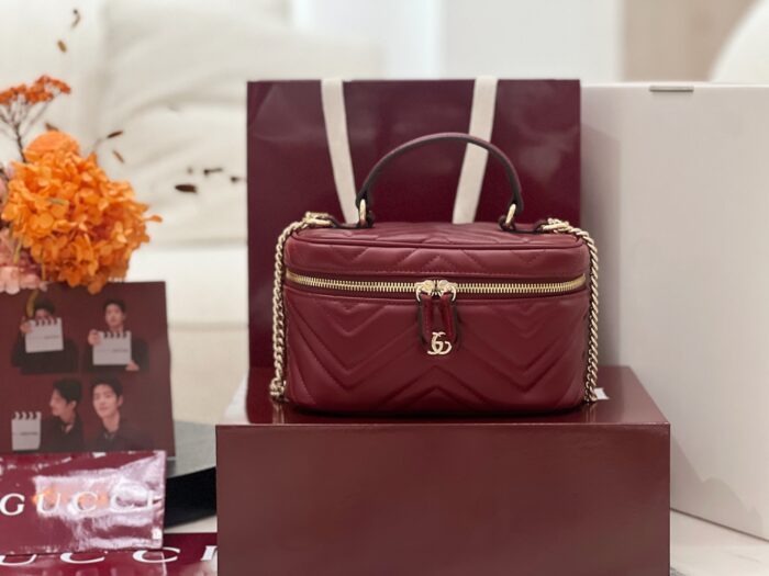 구찌 GG 마몽 나노 베니티 백 로쏘 앙코라 레드 837455 레플리카 미러급 SA급 S급 고퀄리티 최상급 하이엔드 가방 [여성]