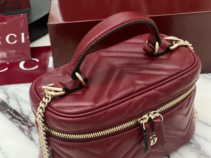 구찌 GG 마몽 나노 베니티 백 로쏘 앙코라 레드 837455 레플리카 미러급 SA급 S급 고퀄리티 최상급 하이엔드 가방 [여성] 7