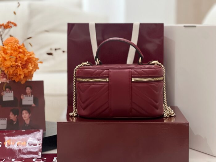 구찌 GG 마몽 나노 베니티 백 로쏘 앙코라 레드 837455 레플리카 미러급 SA급 S급 고퀄리티 최상급 하이엔드 가방 [여성] 2