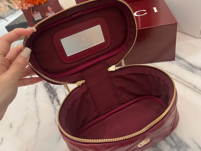 구찌 GG 마몽 나노 베니티 백 로쏘 앙코라 레드 837455 레플리카 미러급 SA급 S급 고퀄리티 최상급 하이엔드 가방 [여성] 3