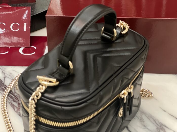구찌 GG 마몽 나노 베니티 백 블랙 837455 레플리카 미러급 SA급 S급 고퀄리티 최상급 하이엔드 가방 [여성] 6