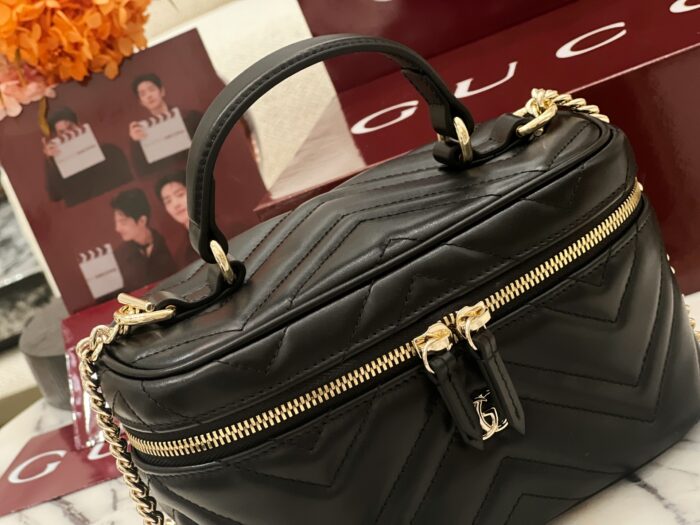 구찌 GG 마몽 나노 베니티 백 블랙 837455 레플리카 미러급 SA급 S급 고퀄리티 최상급 하이엔드 가방 [여성] 7