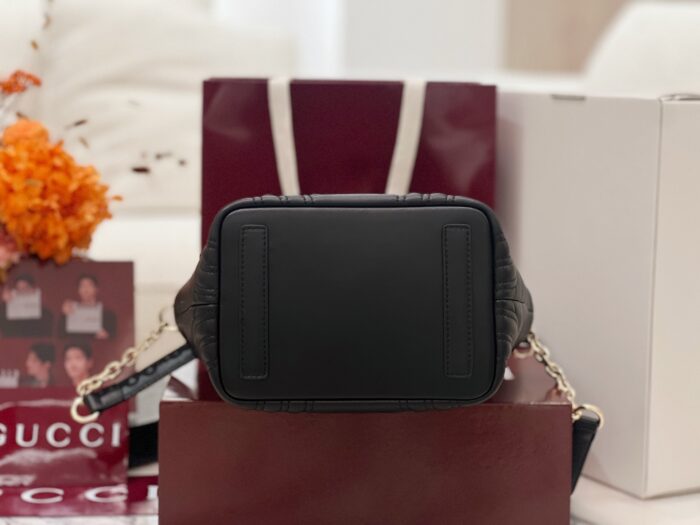 구찌 GG 마몽 미니 토트백 페일 블랙 847386 레플리카 미러급 SA급 S급 고퀄리티 최상급 하이엔드 가방 [여성] 6