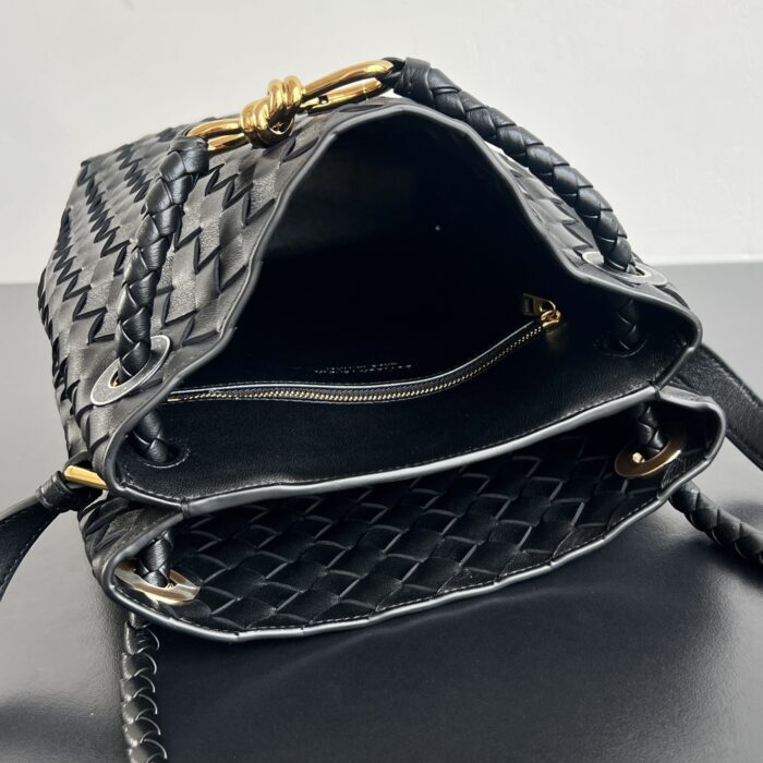 보테가베네타 스몰 안디아모 버킷 블랙 855759 레플리카 미러급 SA급 S급 고퀄리티 최상급 하이엔드 가방 [여성] 3