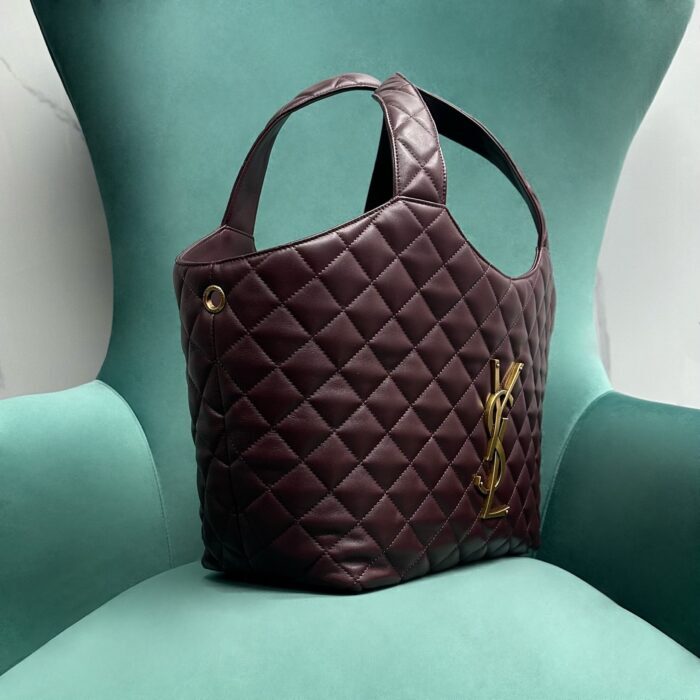 생로랑 미디엄 퀼팅 나파 와인 858191 레플리카 미러급 SA급 S급 고퀄리티 최상급 하이엔드 가방 [여성] 6