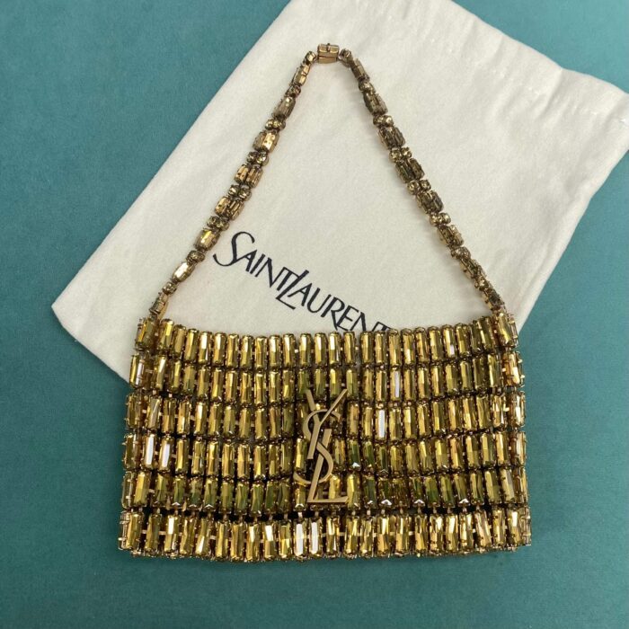 생로랑 크리스탈 EVENING 백 819638 골드 레플리카 미러급 SA급 S급 고퀄리티 최상급 하이엔드 가방 [여성]