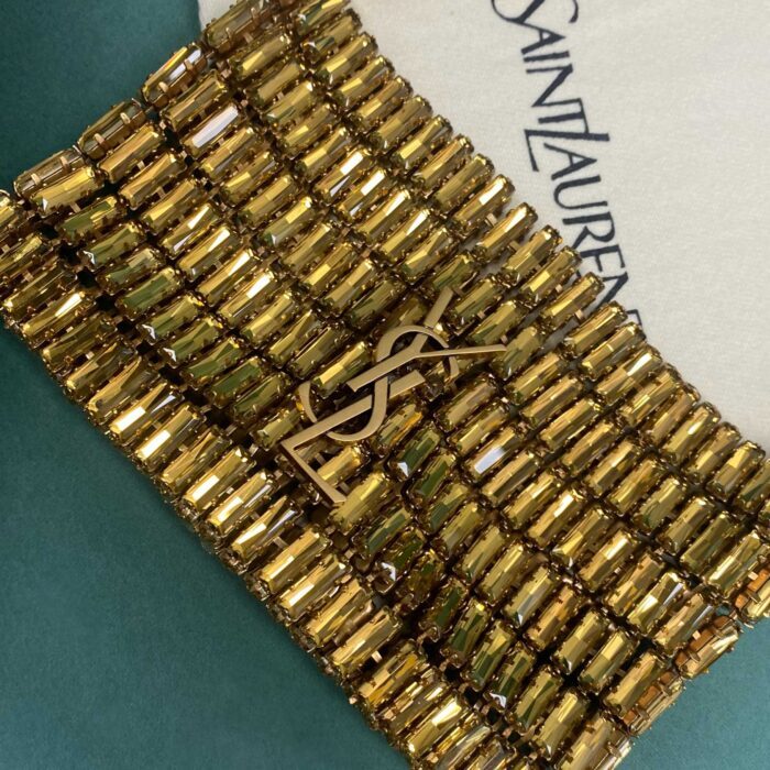 생로랑 크리스탈 EVENING 백 819638 골드 레플리카 미러급 SA급 S급 고퀄리티 최상급 하이엔드 가방 [여성] 9