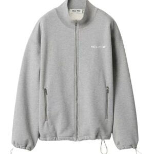 미우미우 지퍼 맨투맨 단색 자켓 그레이 레플리카 미러급 SA급 S급 고퀄리티 하이엔드 최상급 의류 [남성여성공용]