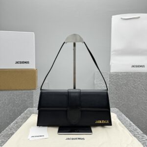 자크뮈스 르 밤비노 롱 플랩백 블랙 금장 레플리카 미러급 SA급 S급 고퀄리티 최상급 하이엔드 가방 [여성]