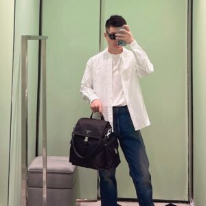 프라다 익스플로어 리나일론 백팩 블랙 레플리카 미러급 SA급 S급 고퀄리티 최상급 하이엔드 가방 [남성여성공용]