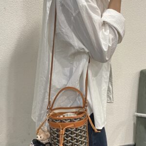 고야드 쁘띠 플로 버킷 백 브라운 레플리카 미러급 SA급 S급 고퀄리티 최상급 하이엔드 가방 [여성]