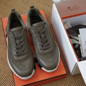 에르메스 바운싱 스니커즈 다크 올리브 블랙 H 레플리카 미러급 SA급 S급 고퀄리티 최상급 하이엔드 신발 [남성여성공용]