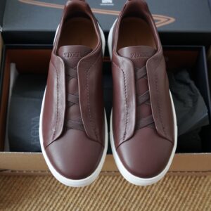 제냐 트리플 스티치 TM 스니커즈 와인 남성용 레플리카 미러급 SA급 S급 고퀄리티 최상급 하이엔드 신발 [남성]