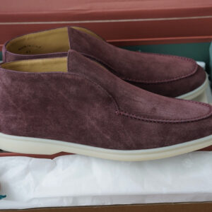 로로피아나 오픈 스웨이드 워크 앵클 부츠 와인 남성용 레플리카 미러급 SA급 S급 고퀄리티 최상급 하이엔드 신발 [남성]