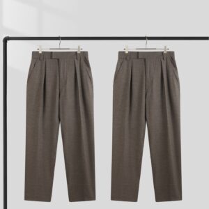 로로피아나 베이직 양털혼방 팬츠 양복 하의 브라운 레플리카 미러급 SA급 S급 고퀄리티 하이엔드 최상급 의류 [남성]