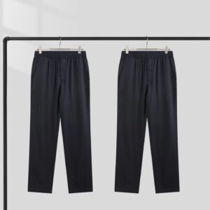 로로피아나 캐쥬얼 아마 팬츠 블랙 레플리카 미러급 SA급 S급 고퀄리티 하이엔드 최상급 의류 [남성]