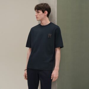 에르메스 H Cheval 순색 반팔티 블랙 레플리카 미러급 SA급 S급 고퀄리티 하이엔드 최상급 의류 [남성여성공용]