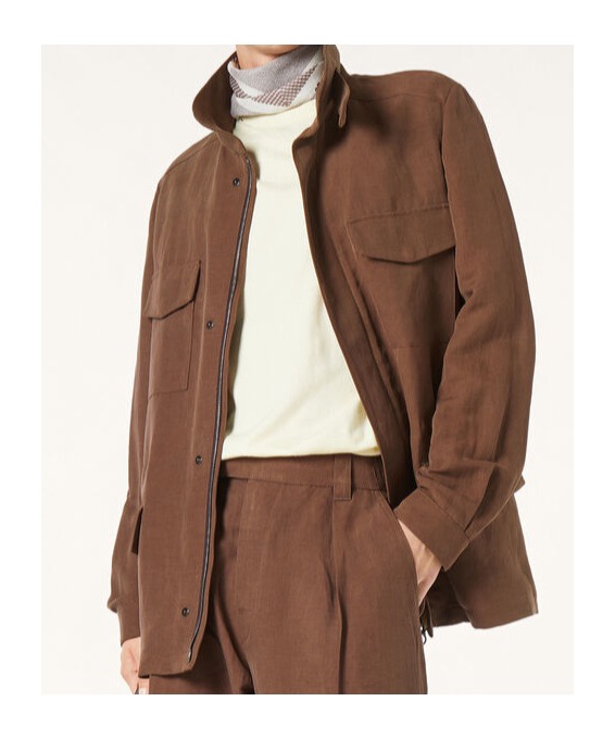 로로피아나 clem 카고 자켓 브라운 레플리카 미러급 SA급 S급 고퀄리티 하이엔드 최상급 의류 [남성]