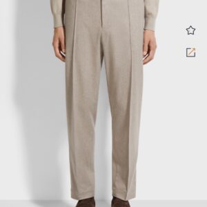 제냐 베이직 단색 캐쥬얼 팬츠 양복 하의 베이지 레플리카 미러급 SA급 S급 고퀄리티 하이엔드 최상급 의류 [남성]