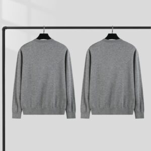 로로피아나 면양털 단색 크루넥 니트 그레이 레플리카 미러급 SA급 S급 고퀄리티 하이엔드 최상급 의류 [남성]