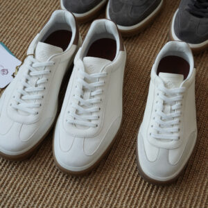 로로피아나 테니스 위크 스니커즈 화이트 레더 남성용 레플리카 미러급 SA급 S급 고퀄리티 최상급 하이엔드 신발 [남성]