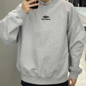 발렌시아가 3B 자수 맨투맨 그레이 레플리카 미러급 SA급 S급 고퀄리티 하이엔드 최상급 의류 [남성여성공용]