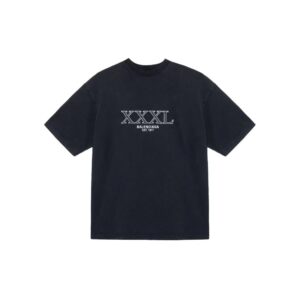 발렌시아가 3XL 티셔츠 블랙 반팔티 레플리카 미러급 SA급 S급 고퀄리티 하이엔드 최상급 의류 [남성여성공용]