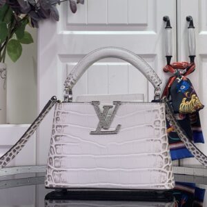 루이비통 카퓌신 미니 악어무늬 M94227 M48865 M88298 화이트 레플리카 미러급 SA급 S급 고퀄리티 최상급 하이엔드 가방 [여성]