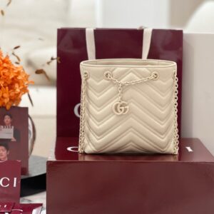 구찌 GG 마몽 나노 버킷백 856404 아이보리 레플리카 미러급 SA급 S급 고퀄리티 최상급 하이엔드 가방 [여성]