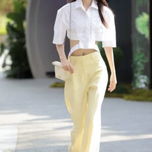 자크뮈스 라 포쉐트 론드 까레 테이크아웃 클러치 화이트 금장 양가죽 레플리카 미러급 SA급 S급 고퀄리티 최상급 하이엔드 가방 [여성]