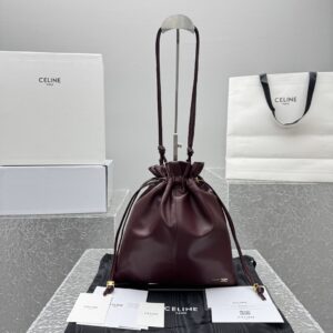 셀린느 크리스탈 파우치 램스킨 와인 레플리카 미러급 SA급 S급 고퀄리티 최상급 하이엔드 가방 [여성]