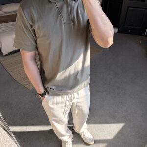 제냐 단색 폴로티 / 카라티 / 반팔티 라이트 올리브 레플리카 미러급 SA급 S급 고퀄리티 하이엔드 최상급 의류 [남성]