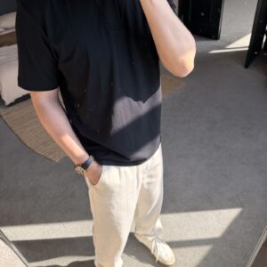 제냐 단색 폴로티 / 카라티 / 반팔티 블랙 레플리카 미러급 SA급 S급 고퀄리티 하이엔드 최상급 의류 [남성]