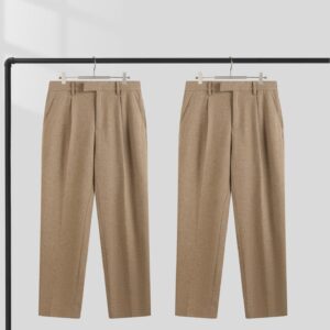 제냐 캐쥬얼 양털혼방 팬츠 양복 하의 카키 레플리카 미러급 SA급 S급 고퀄리티 하이엔드 최상급 의류 [남성]