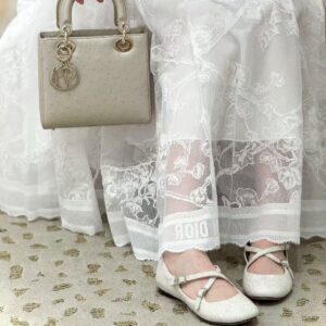 디올 Very Dior 발레리나 플랫 회백색 레플리카 미러급 SA급 S급 고퀄리티 최상급 하이엔드 신발 [여성]