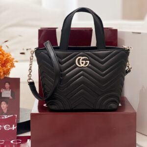 구찌 GG 마몽 미니 토트백 페일 블랙 847386 레플리카 미러급 SA급 S급 고퀄리티 최상급 하이엔드 가방 [여성]