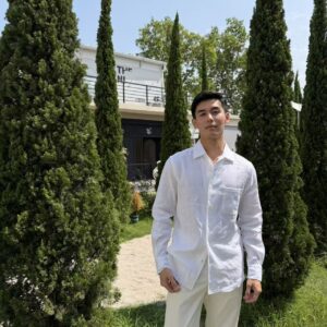 로로피아나 순색 앙드레 아마 긴팔 셔츠 화이트 레플리카 미러급 SA급 S급 고퀄리티 하이엔드 최상급 의류 [남성]