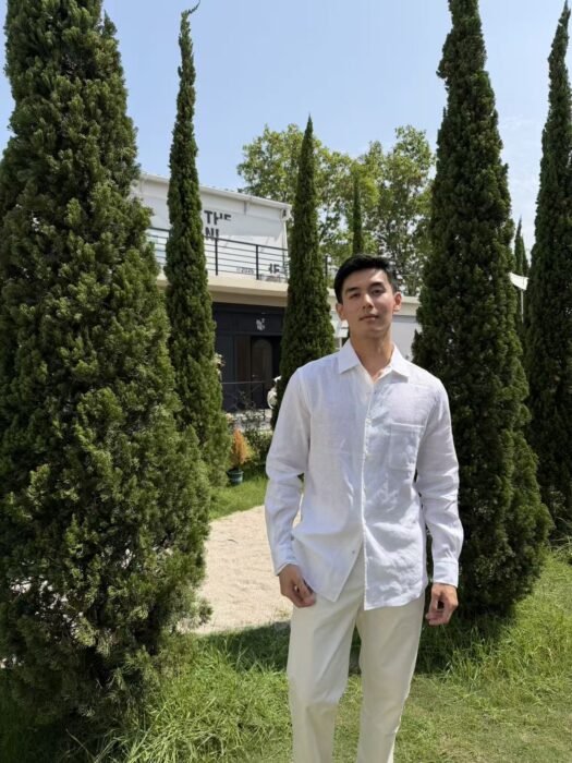 로로피아나 순색 앙드레 아마 긴팔 셔츠 화이트 레플리카 미러급 SA급 S급 고퀄리티 하이엔드 최상급 의류 [남성]