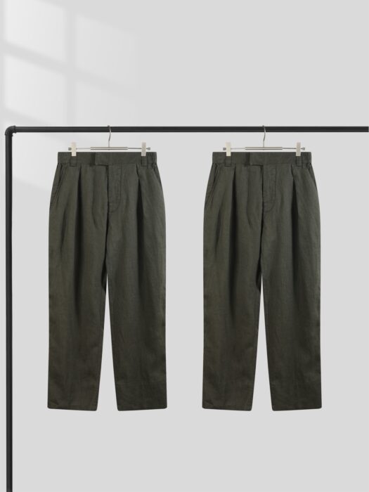 로로피아나 Reinga 캐쥬얼 아마 팬츠 초록색 레플리카 미러급 SA급 S급 고퀄리티 하이엔드 최상급 의류 [남성] 3