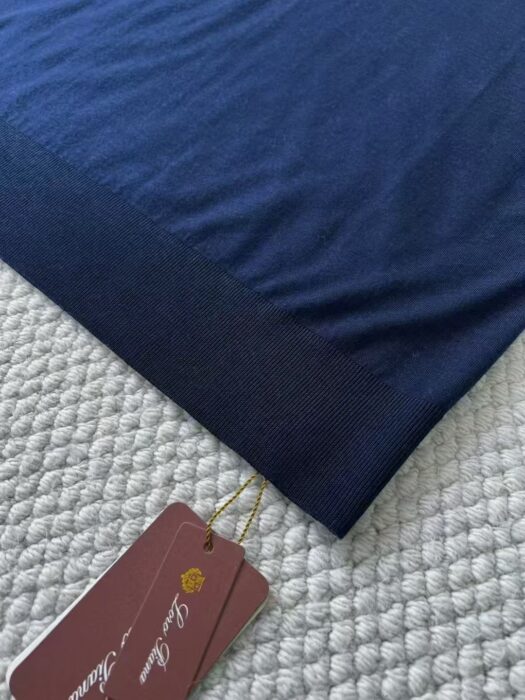로로피아나 울 순색 반지퍼 폴로 카라티 반팔티 네이비 레플리카 미러급 SA급 S급 고퀄리티 하이엔드 최상급 의류 [남성] 7