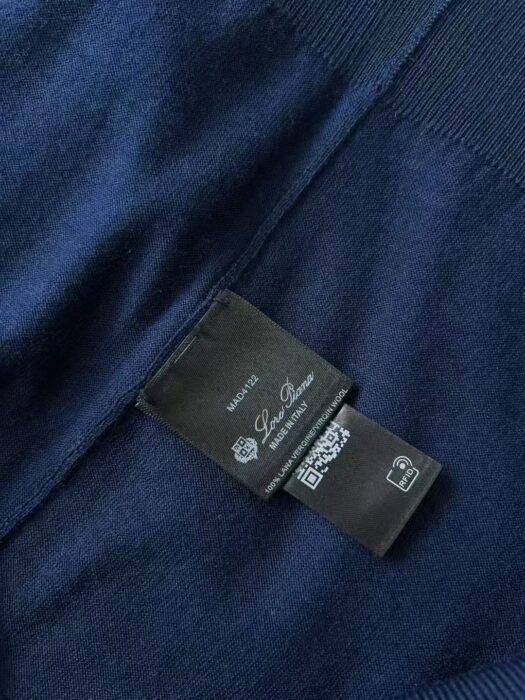 로로피아나 울 순색 반지퍼 폴로 카라티 반팔티 네이비 레플리카 미러급 SA급 S급 고퀄리티 하이엔드 최상급 의류 [남성] 8