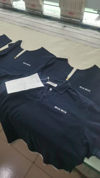 미우미우 페이크 레이어링 폴로 / 반팔티 / 카라티 MJN557 15WH F0008 레플리카 미러급 SA급 S급 고퀄리티 하이엔드 최상급 의류 [남성여성공용] 4