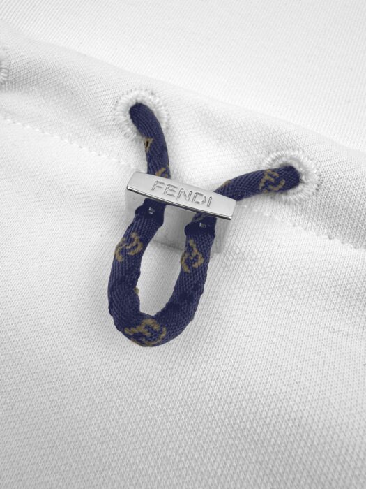 펜디 포켓 선 디자인 순색 반팔티 화이트 레플리카 미러급 SA급 S급 고퀄리티 하이엔드 최상급 의류 [남성여성공용] 10