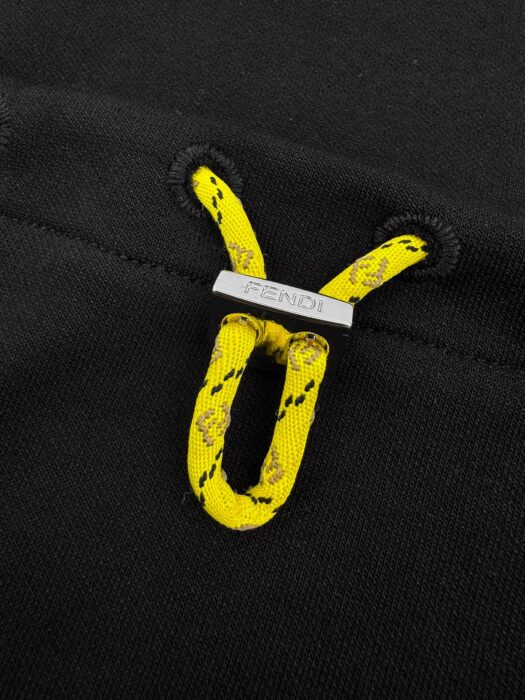 펜디 포켓 선 디자인 순색 반팔티 블랙 레플리카 미러급 SA급 S급 고퀄리티 하이엔드 최상급 의류 [남성여성공용] 11