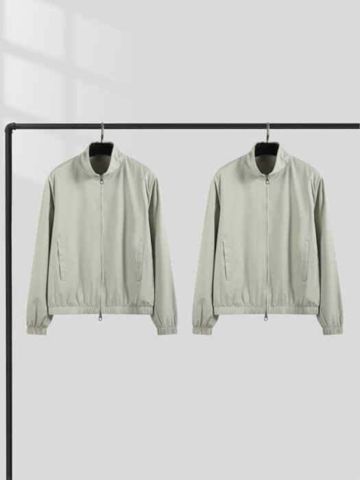 로로피아나 봄버 Windmate 리버시블 자켓 베이지 그레이 레플리카 미러급 SA급 S급 고퀄리티 하이엔드 최상급 의류 [남성] 3