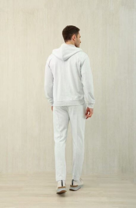 브루넬로쿠치넬리 BRUNELLO CUCINELLI 운동복 세트 후드집업 팬츠 라이트 그레이 레플리카 미러급 SA급 S급 고퀄리티 하이엔드 최상급 의류 [남성] 2