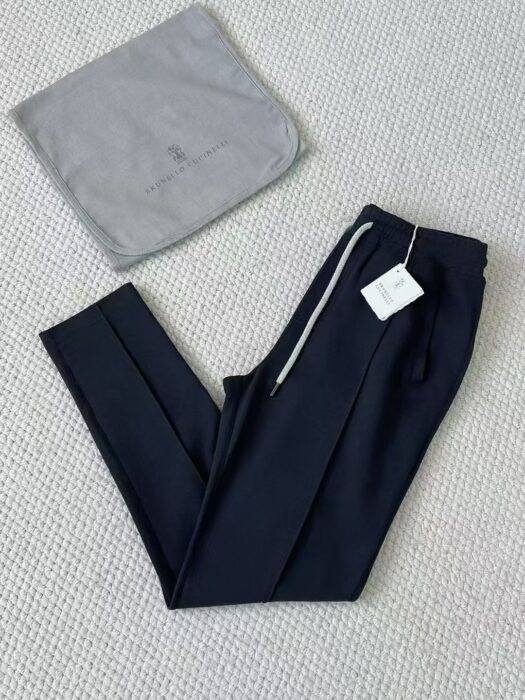 브루넬로쿠치넬리 BRUNELLO CUCINELLI 운동복 세트 후드집업 팬츠 네이비 레플리카 미러급 SA급 S급 고퀄리티 하이엔드 최상급 의류 [남성] 5