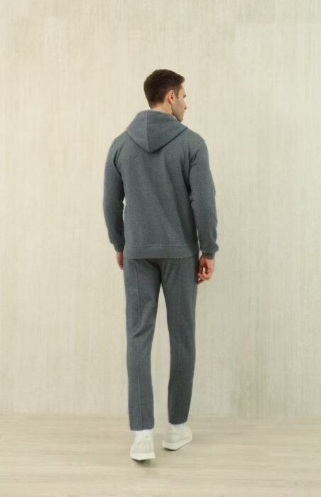 브루넬로쿠치넬리 BRUNELLO CUCINELLI 운동복 세트 후드집업 팬츠 다크 그레이 레플리카 미러급 SA급 S급 고퀄리티 하이엔드 최상급 의류 [남성] 2