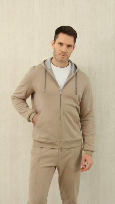 브루넬로쿠치넬리 BRUNELLO CUCINELLI 운동복 세트 후드집업 팬츠 카키 레플리카 미러급 SA급 S급 고퀄리티 하이엔드 최상급 의류 [남성]