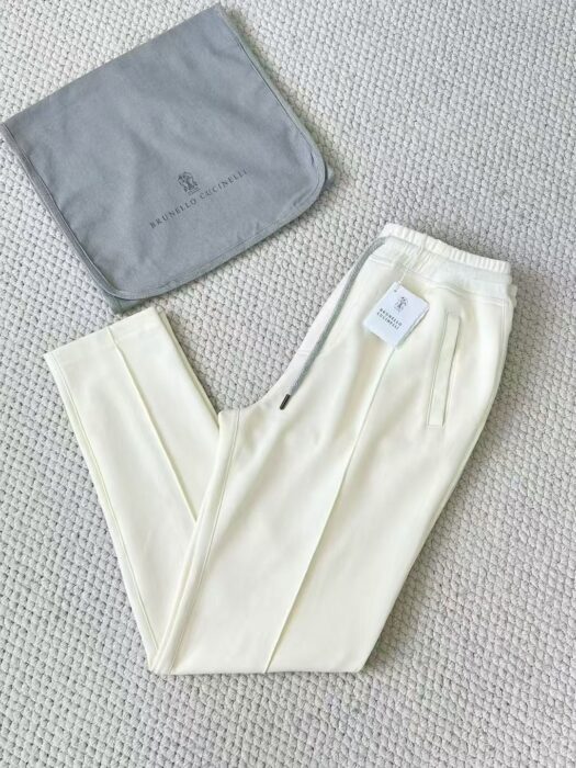 브루넬로쿠치넬리 BRUNELLO CUCINELLI 운동복 세트 후드집업 팬츠 아이보리 레플리카 미러급 SA급 S급 고퀄리티 하이엔드 최상급 의류 [남성] 5